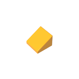 Gobricks,Slope 30° 1 x 1 x 2/3 (Cheese Slope),50746,54200,18862,33847,35338,63290