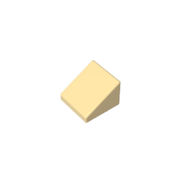 Gobricks,Slope 30° 1 x 1 x 2/3 (Cheese Slope),50746,54200,18862,33847,35338,63290