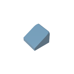 Gobricks,Slope 30° 1 x 1 x 2/3 (Cheese Slope),50746,54200,18862,33847,35338,63290