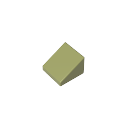 Gobricks,Slope 30° 1 x 1 x 2/3 (Cheese Slope),50746,54200,18862,33847,35338,63290