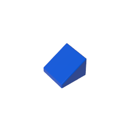Gobricks,Slope 30° 1 x 1 x 2/3 (Cheese Slope),50746,54200,18862,33847,35338,63290