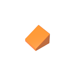Gobricks,Slope 30° 1 x 1 x 2/3 (Cheese Slope),50746,54200,18862,33847,35338,63290