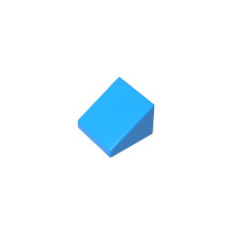 Gobricks,Slope 30° 1 x 1 x 2/3 (Cheese Slope),50746,54200,18862,33847,35338,63290