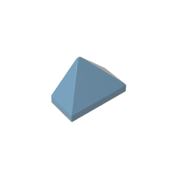 Gobricks,Slope 45° 2 x 1 Triple with Inside Stud Holder,15571,3048,3048a,3048b,3048c