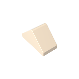 Gobricks,Slope 45° 2 x 1 Double with Ovoid Bottom Pin,3044b,3044,3044a,3044c