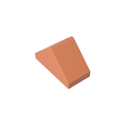 Gobricks,Slope 45° 2 x 1 Double with Ovoid Bottom Pin,3044b,3044,3044a,3044c