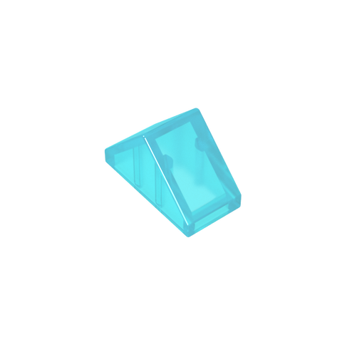 Gobricks,Slope 45° 2 x 1 Double with Ovoid Bottom Pin,3044b,3044,3044a,3044c