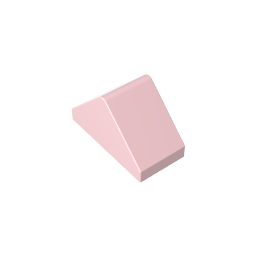 Gobricks,Slope 45° 2 x 1 Double with Ovoid Bottom Pin,3044b,3044,3044a,3044c