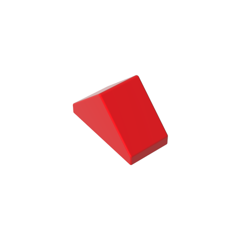 Gobricks,Slope 45° 2 x 1 Double with Ovoid Bottom Pin,3044b,3044,3044a,3044c