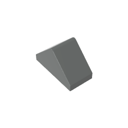 Gobricks,Slope 45° 2 x 1 Double with Ovoid Bottom Pin,3044b,3044,3044a,3044c