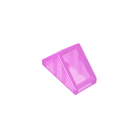 Gobricks,Slope 45° 2 x 1 Double with Ovoid Bottom Pin,3044b,3044,3044a,3044c