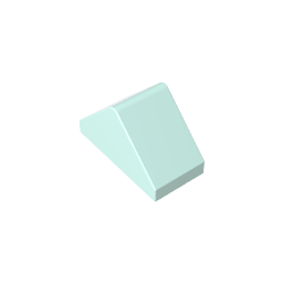 Gobricks,Slope 45° 2 x 1 Double with Ovoid Bottom Pin,3044b,3044,3044a,3044c
