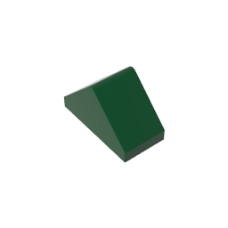 Gobricks,Slope 45° 2 x 1 Double with Ovoid Bottom Pin,3044b,3044,3044a,3044c