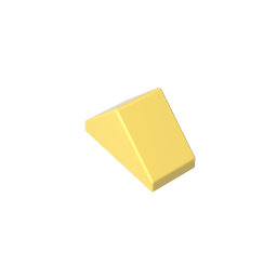 Gobricks,Slope 45° 2 x 1 Double with Ovoid Bottom Pin,3044b,3044,3044a,3044c