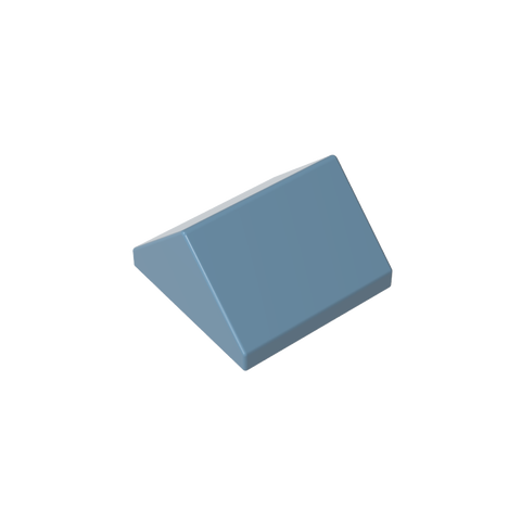Gobricks,Slope 45° 2 x 2 Double,3043