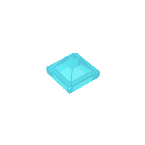 Gobricks,Slope 45° 1 x 1 x 2/3 Quadruple Convex,22388,35343,35344