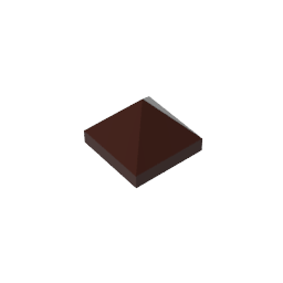 Gobricks,Slope 45° 1 x 1 x 2/3 Quadruple Convex,22388,35343,35344