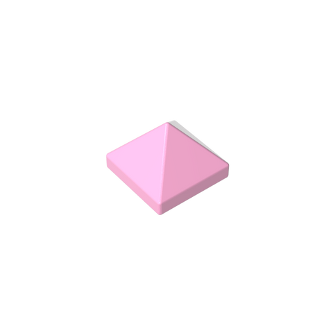 Gobricks,Slope 45° 1 x 1 x 2/3 Quadruple Convex,22388,35343,35344