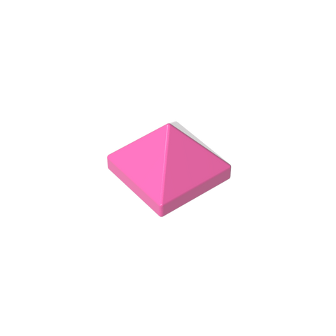 Gobricks,Slope 45° 1 x 1 x 2/3 Quadruple Convex,22388,35343,35344
