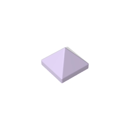 Gobricks,Slope 45° 1 x 1 x 2/3 Quadruple Convex,22388,35343,35344