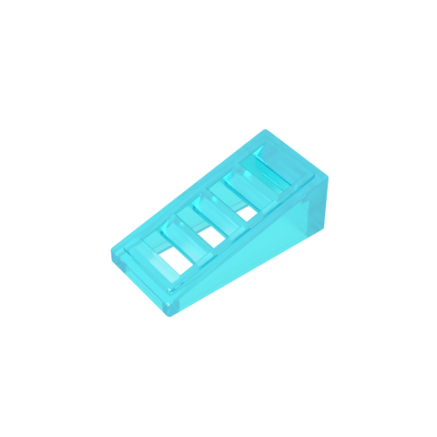 Gobricks,Slope 18° 2 x 1 x 2/3 with 4 Slots,61409,18863,67119,61409b