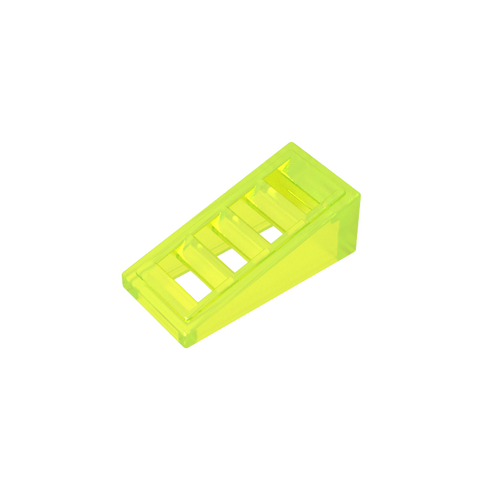 Gobricks,Slope 18° 2 x 1 x 2/3 with 4 Slots,61409,18863,67119,61409b