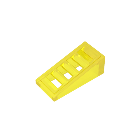 Gobricks,Slope 18° 2 x 1 x 2/3 with 4 Slots,61409,18863,67119,61409b