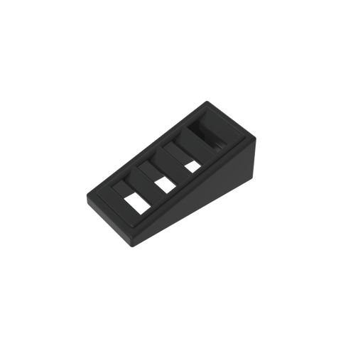 Gobricks,Slope 18° 2 x 1 x 2/3 with 4 Slots,61409,18863,67119,61409b