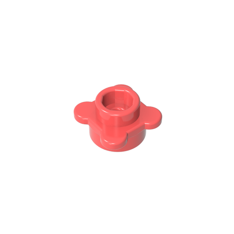 Gobricks,Plant, Flower, Plate Round 1 x 1 with 4 Petals,33291