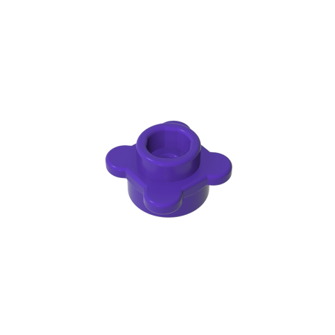 Gobricks,Plant, Flower, Plate Round 1 x 1 with 4 Petals,33291