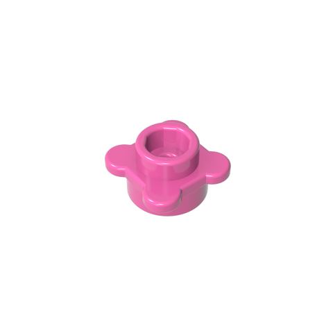 Gobricks,Plant, Flower, Plate Round 1 x 1 with 4 Petals,33291