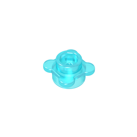 Gobricks,Plant, Flower, Plate Round 1 x 1 with 4 Petals,33291