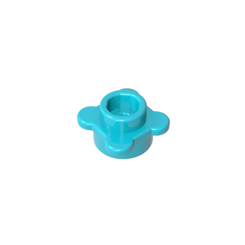 Gobricks,Plant, Flower, Plate Round 1 x 1 with 4 Petals,33291