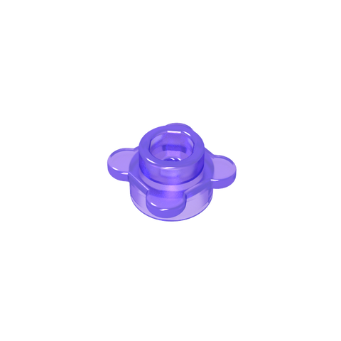 Gobricks,Plant, Flower, Plate Round 1 x 1 with 4 Petals,33291