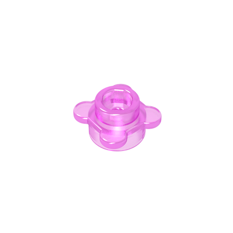 Gobricks,Plant, Flower, Plate Round 1 x 1 with 4 Petals,33291