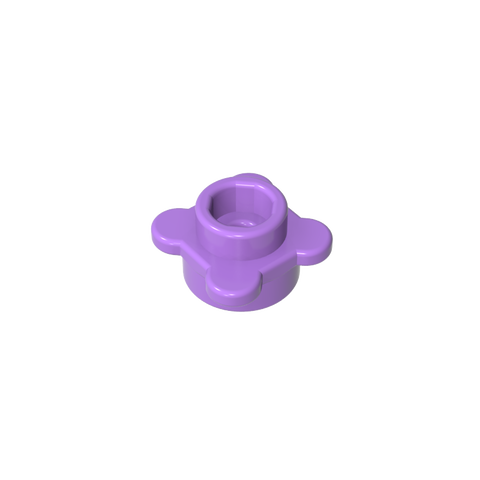 Gobricks,Plant, Flower, Plate Round 1 x 1 with 4 Petals,33291