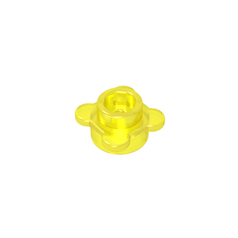 Gobricks,Plant, Flower, Plate Round 1 x 1 with 4 Petals,33291