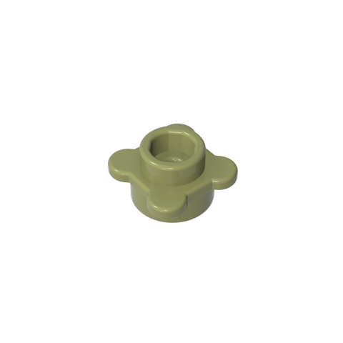 Gobricks,Plant, Flower, Plate Round 1 x 1 with 4 Petals,33291