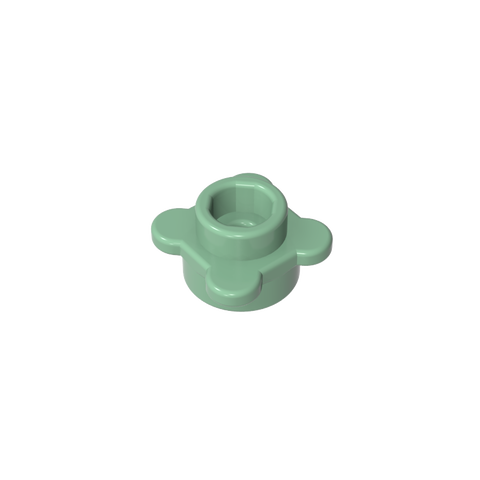 Gobricks,Plant, Flower, Plate Round 1 x 1 with 4 Petals,33291