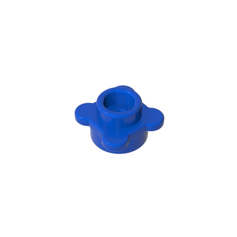 Gobricks,Plant, Flower, Plate Round 1 x 1 with 4 Petals,33291