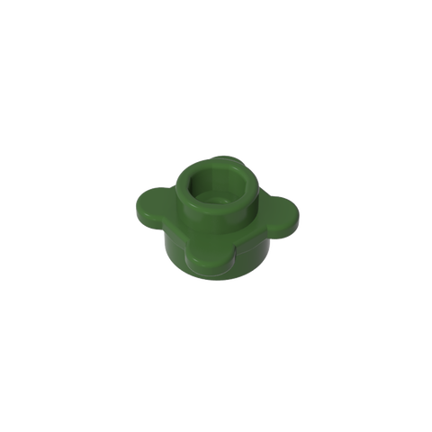 Gobricks,Plant, Flower, Plate Round 1 x 1 with 4 Petals,33291