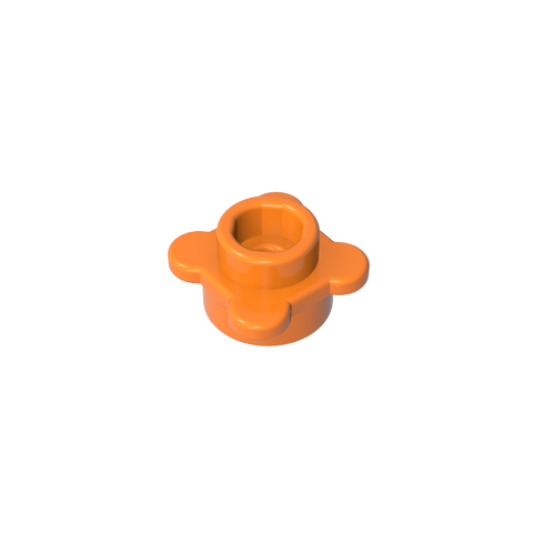 Gobricks,Plant, Flower, Plate Round 1 x 1 with 4 Petals,33291