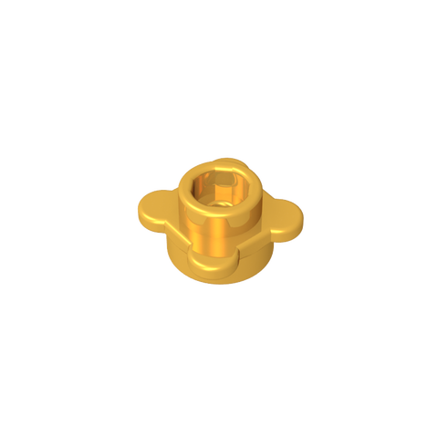 Gobricks,Plant, Flower, Plate Round 1 x 1 with 4 Petals,33291