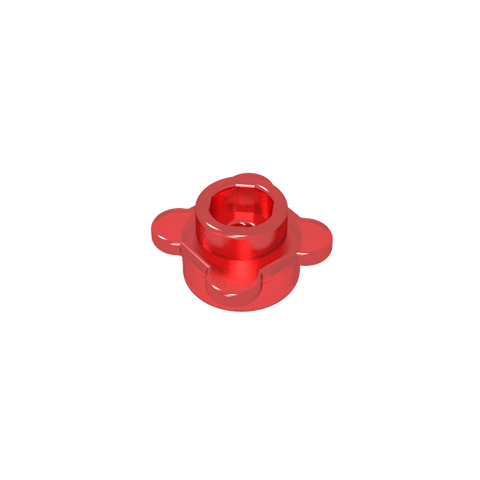 Gobricks,Plant, Flower, Plate Round 1 x 1 with 4 Petals,33291
