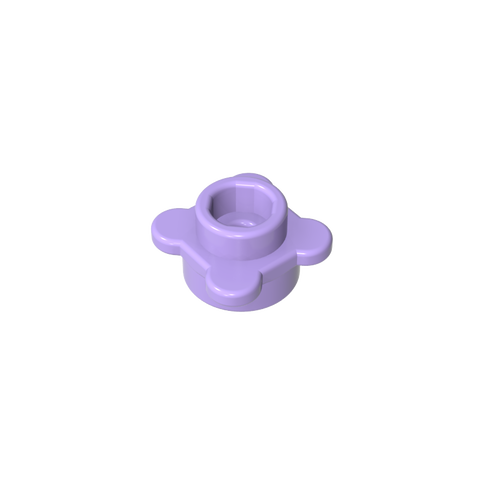 Gobricks,Plant, Flower, Plate Round 1 x 1 with 4 Petals,33291