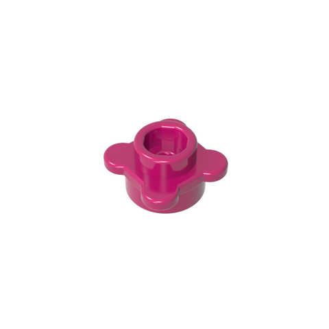 Gobricks,Plant, Flower, Plate Round 1 x 1 with 4 Petals,33291