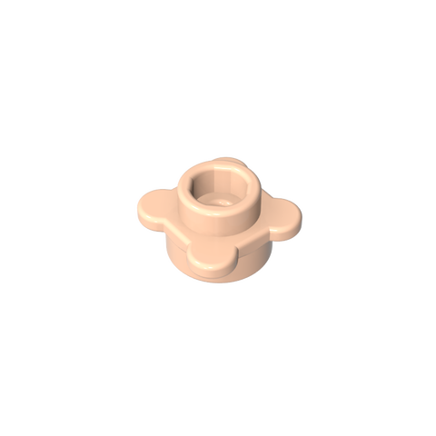 Gobricks,Plant, Flower, Plate Round 1 x 1 with 4 Petals,33291