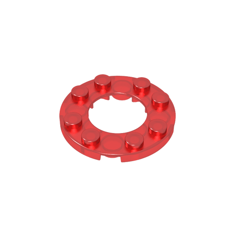 Gobricks,Plate Round 4 x 4 with 2 x 2 Hole,11833,28620,29337
