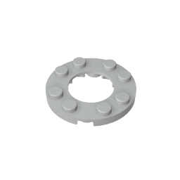 Plate Round 4 x 4 with 2 x 2 Hole ,11833