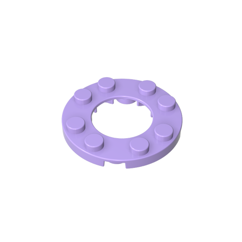 Gobricks,Plate Round 4 x 4 with 2 x 2 Hole,11833,28620,29337